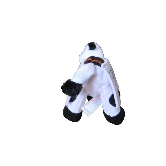 Chick-Fil-A Promo 5" Mini Cow Plush Toy w/ Eat Mor Chikin Sign More Chicken 2017 - Picture 4 of 6